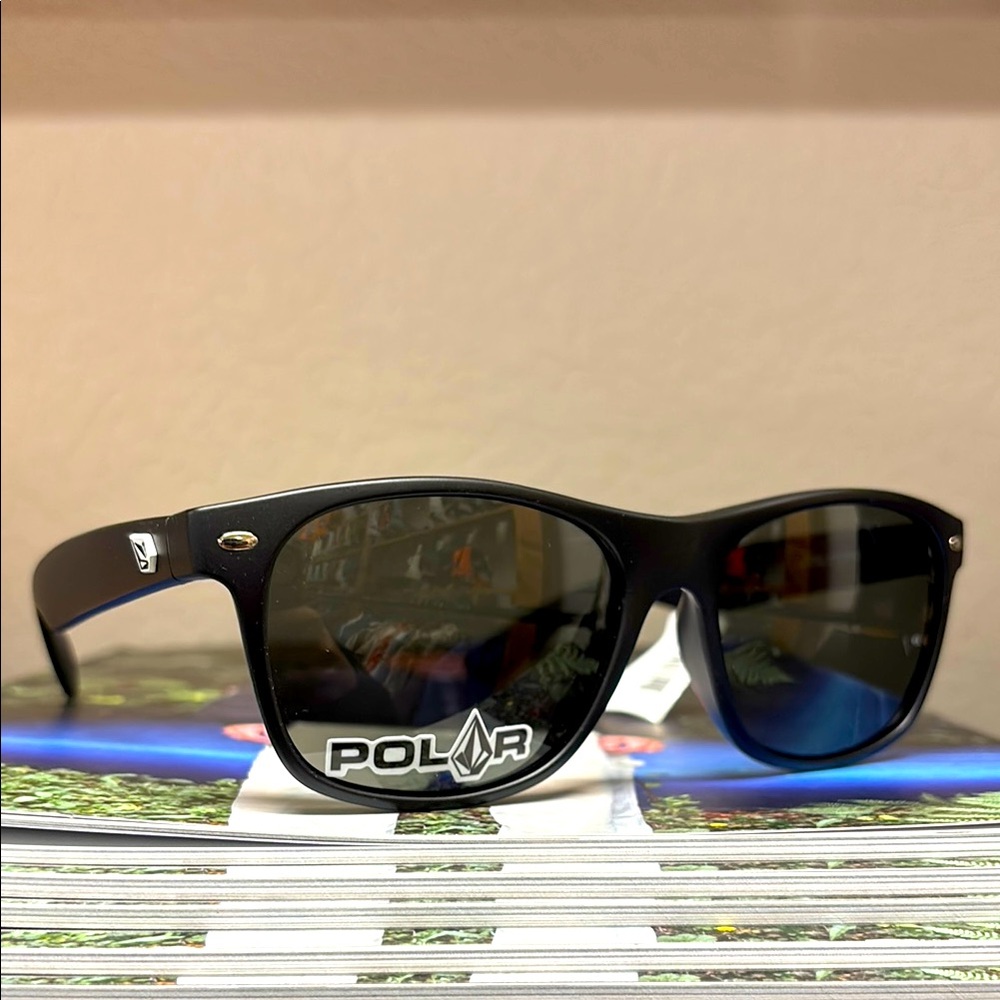 Volcom Fourty6 Matte Black Polarized Sunglasses